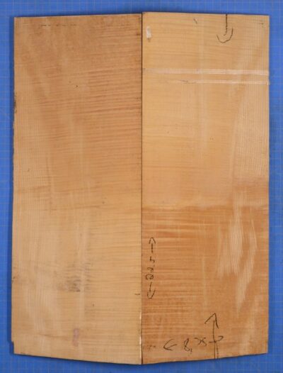 Maple (European) GuitarArchBack2pc L020060.G.004
