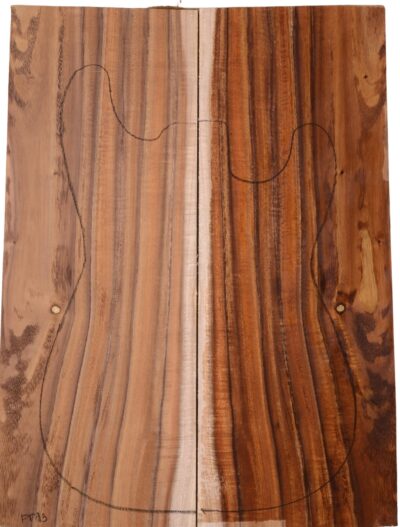Koa GuitarSolidBodyTopATC L16973.G.042