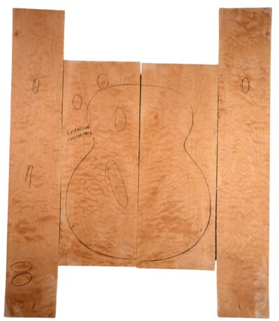 Maple (Big Leaf) GuitarSet4pcATC L20199.G.027