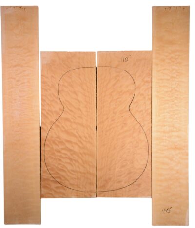 Maple (Big Leaf) GuitarSet4pcATC L20199.G.030