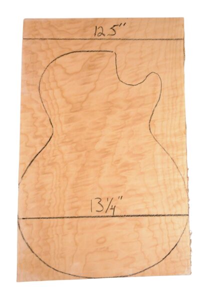 Maple (Big Leaf) GuitarSolidBodyTopATC L20199.G.038