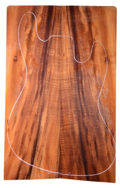 Koa GuitarSolidBodyTopATC L20998.G.016
