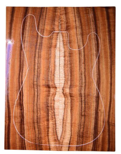 Koa GuitarSolidBodyTopATC L20998.G.017