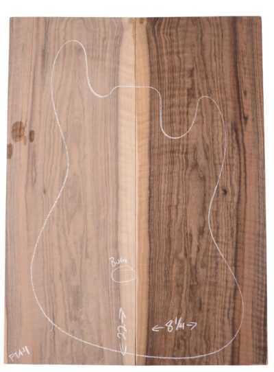 Walnut (Bastogne) GuitarSolidBodyTopATC M3317.G.013