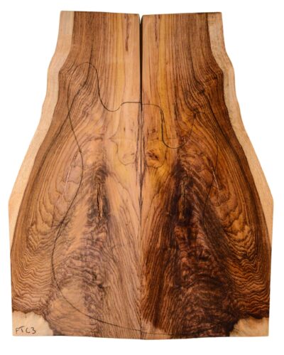 Rosewood (Nicaraguan) GuitarSolidBodyTopATC RWCRTCH.G.036