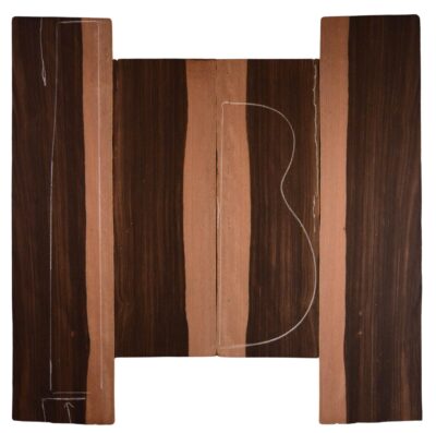 Ebony (Macassar) GuitarSet4pcATC L20967.G.005