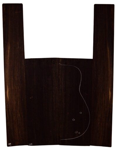 Ebony (Gabon) GuitarSet4pcATC L15489.G.004