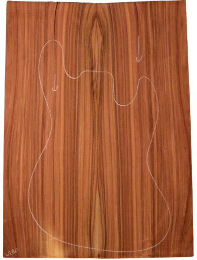 Rosewood (Bolivian) GuitarBack2pcATC L15491.G.020