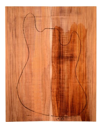 Blackwood (Tasmanian) GuitarSolidBodyTopATC L15498.G.004
