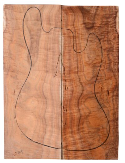 Blackwood (Tasmanian) GuitarSolidBodyTopATC L15519.G.001