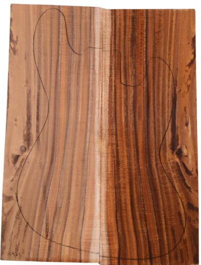 Koa GuitarSolidBodyTopATC L16973.G.017