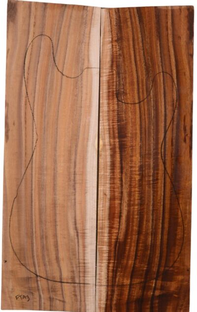 Koa GuitarSolidBodyTopATC L16973.G.023