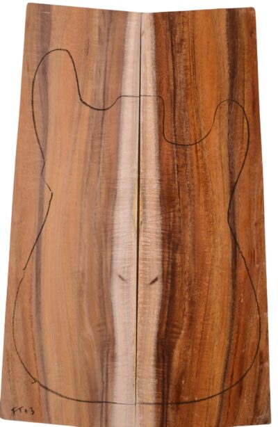 Koa GuitarSolidBodyTopATC L16973.G.026