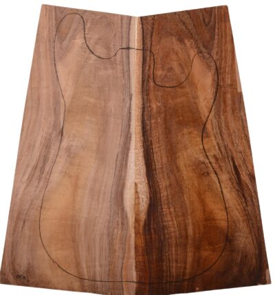 Koa GuitarSolidBodyTopATC L16973.G.036