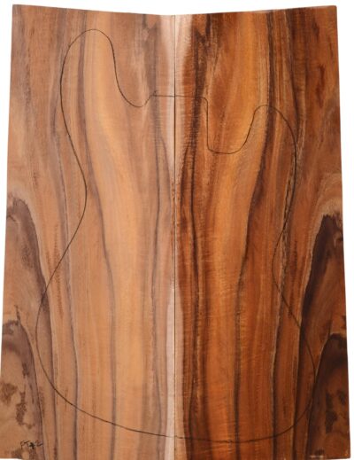 Koa GuitarSolidBodyTopATC L16973.G.049