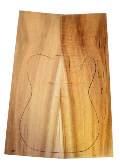Koa GuitarSolidBodyTopATC L18534.G.124