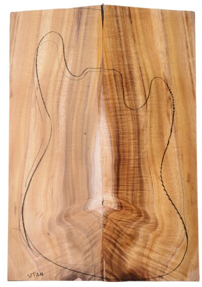 Koa GuitarSolidBodyTopATC L19054.G.009