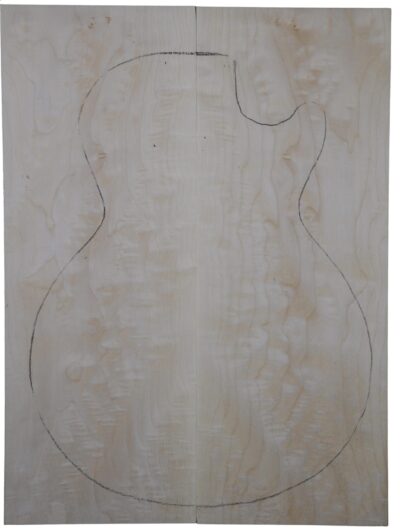 Maple (Big Leaf) GuitarSolidBodyTopATC L20174.G.037