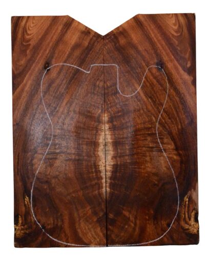 Koa GuitarSolidBodyTopATC L23996.G.026