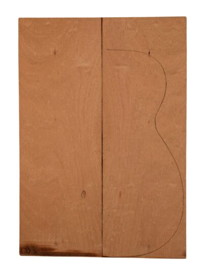 Mahogany (Genuine) GuitarBack2pcATC L438.GMAH3.485
