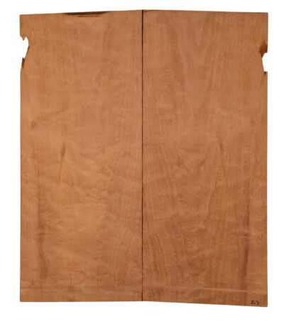 Mahogany (Genuine) GuitarBack2pcATC L438.GMAH3.494