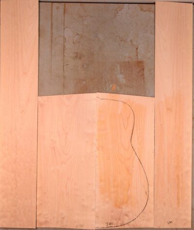 Maple (Big Leaf) GuitarSet4pcATC M2890.G.007