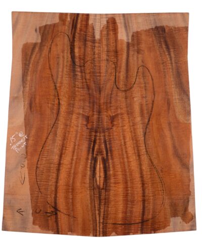 Koa GuitarSolidBodyTopATC RICKTREE.G.038