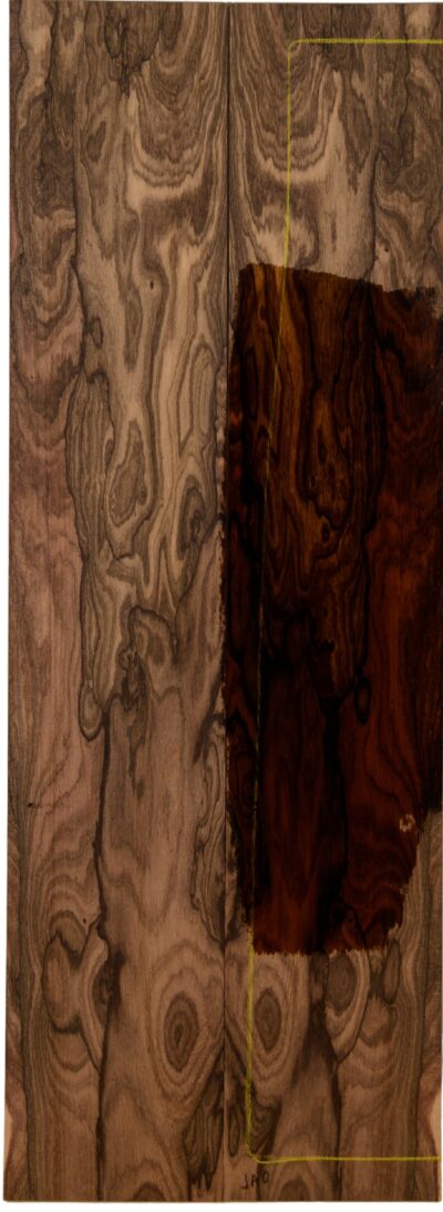 Ziricote GuitarSides2pc L15510.G.004