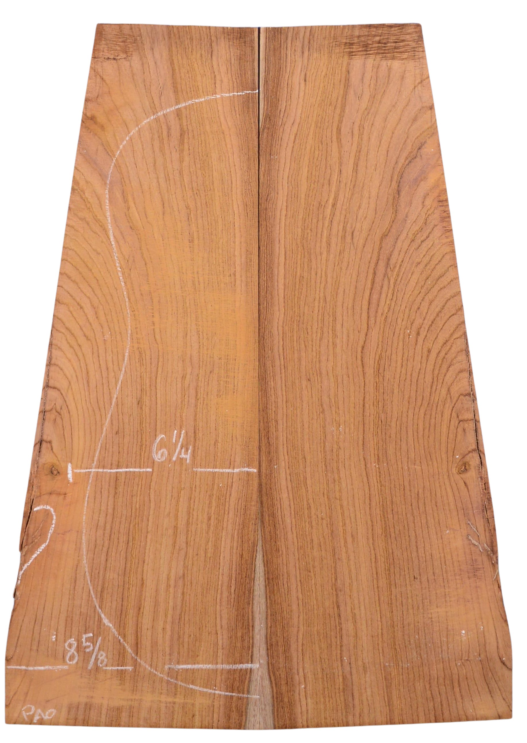Rosewood (Nicaraguan) GuitarBack2pcATC L20072.G.052