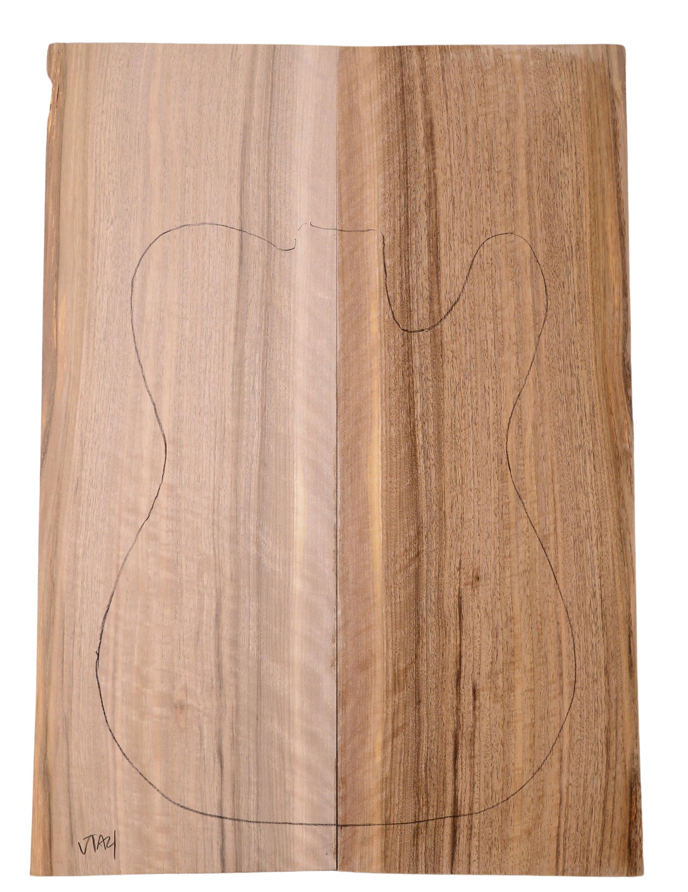 Walnut (English) GuitarSolidBodyTopATC L3981-90.G.013