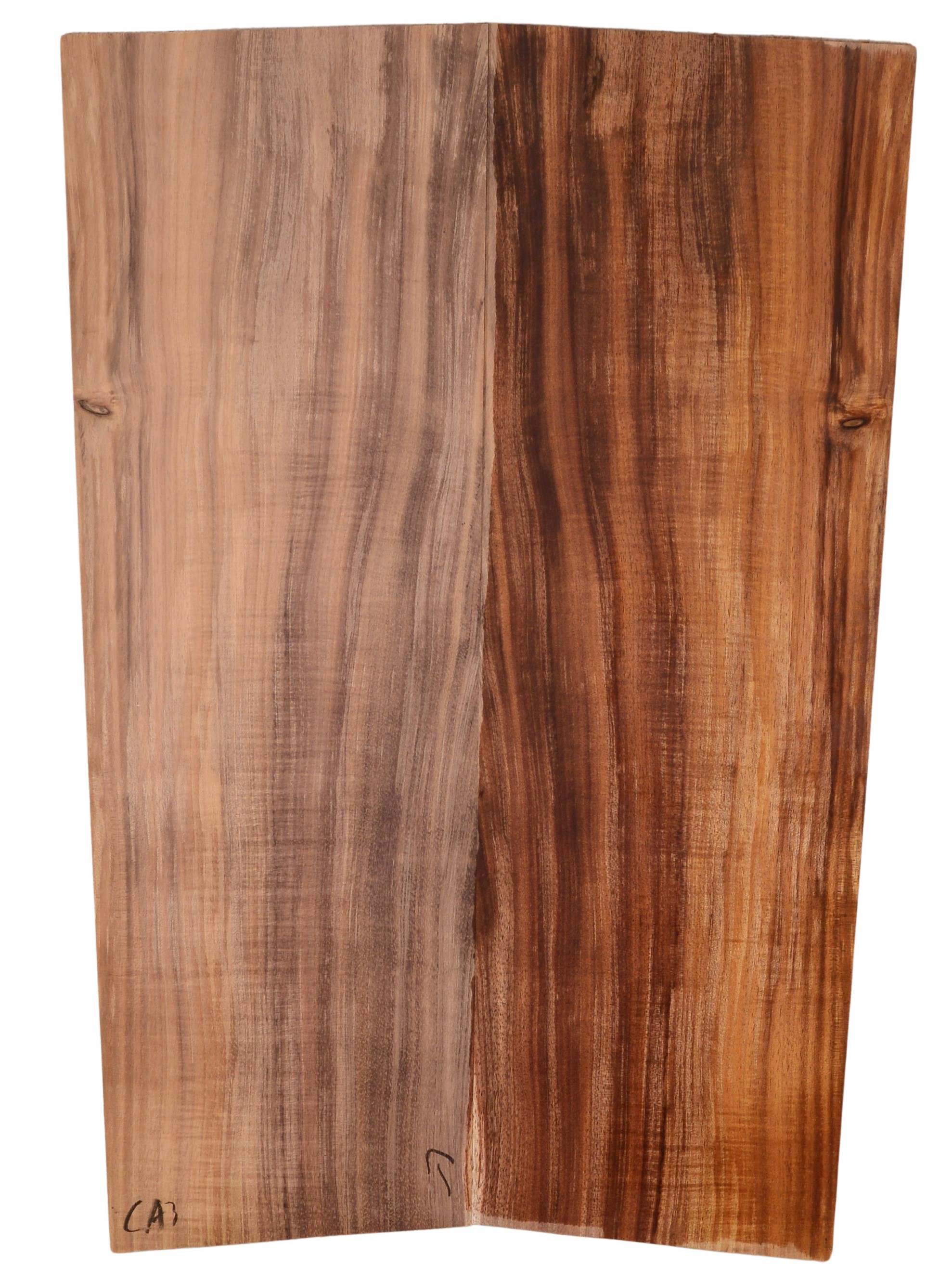 Blackwood (Tasmanian) GuitarBack2pcATC SHIM.G.013
