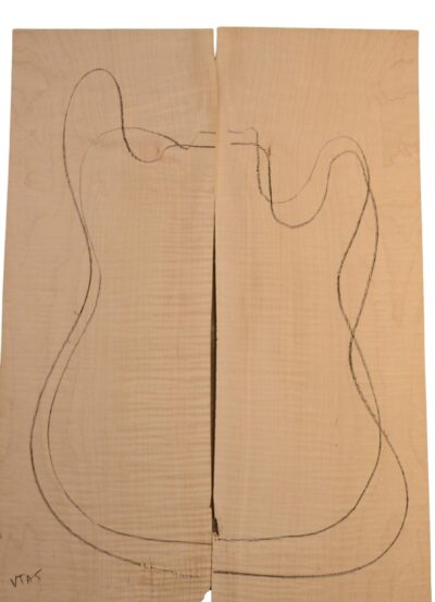 Maple (Soft) GuitarSolidBodyTopATC L15449.G.071