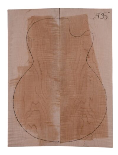Maple (Big Leaf) GuitarSolidBodyTopATC L15834.G.013