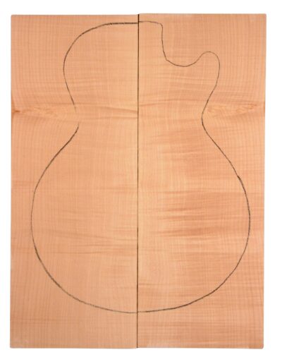 Maple (Big Leaf) GuitarSolidBodyTopATC L20199.G.047