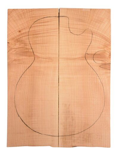 Maple (Big Leaf) GuitarSolidBodyTopATC L20199.G.048