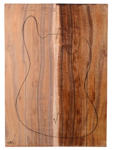 Koa GuitarSolidBodyTopATC L16649.G.013