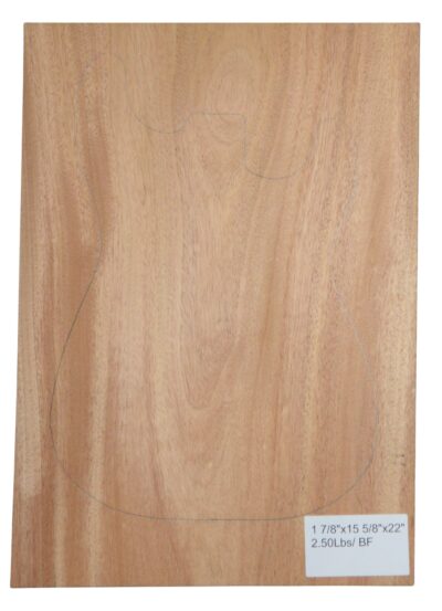 Mahogany (African) GuitarSolidBodyBilletATC L26336.G.017