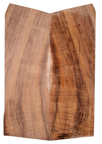 Blackwood (Tasmanian) GuitarBack2pcATC SHIM.G.025