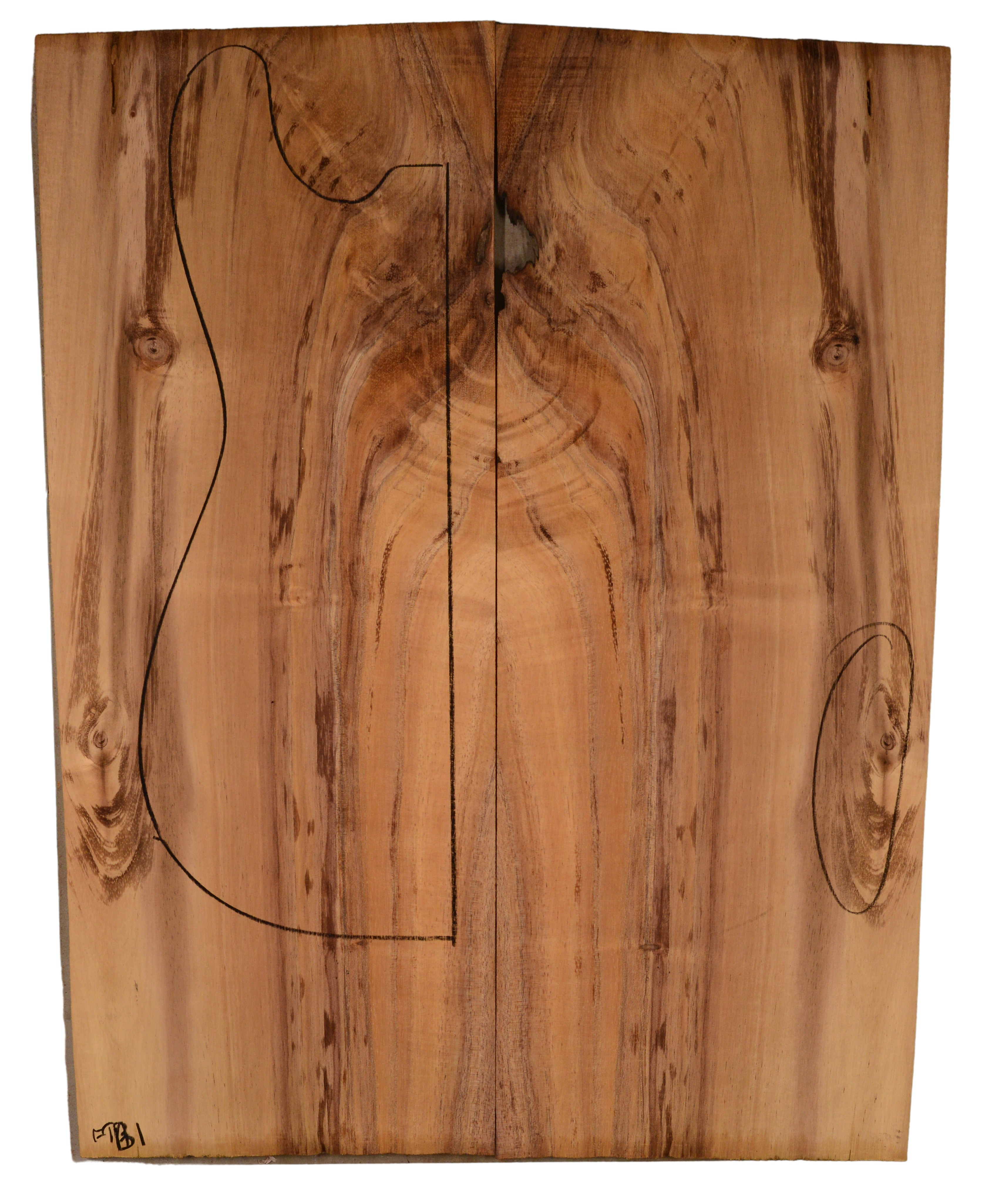 Koa GuitarSolidBodyTopATC KOA22.033