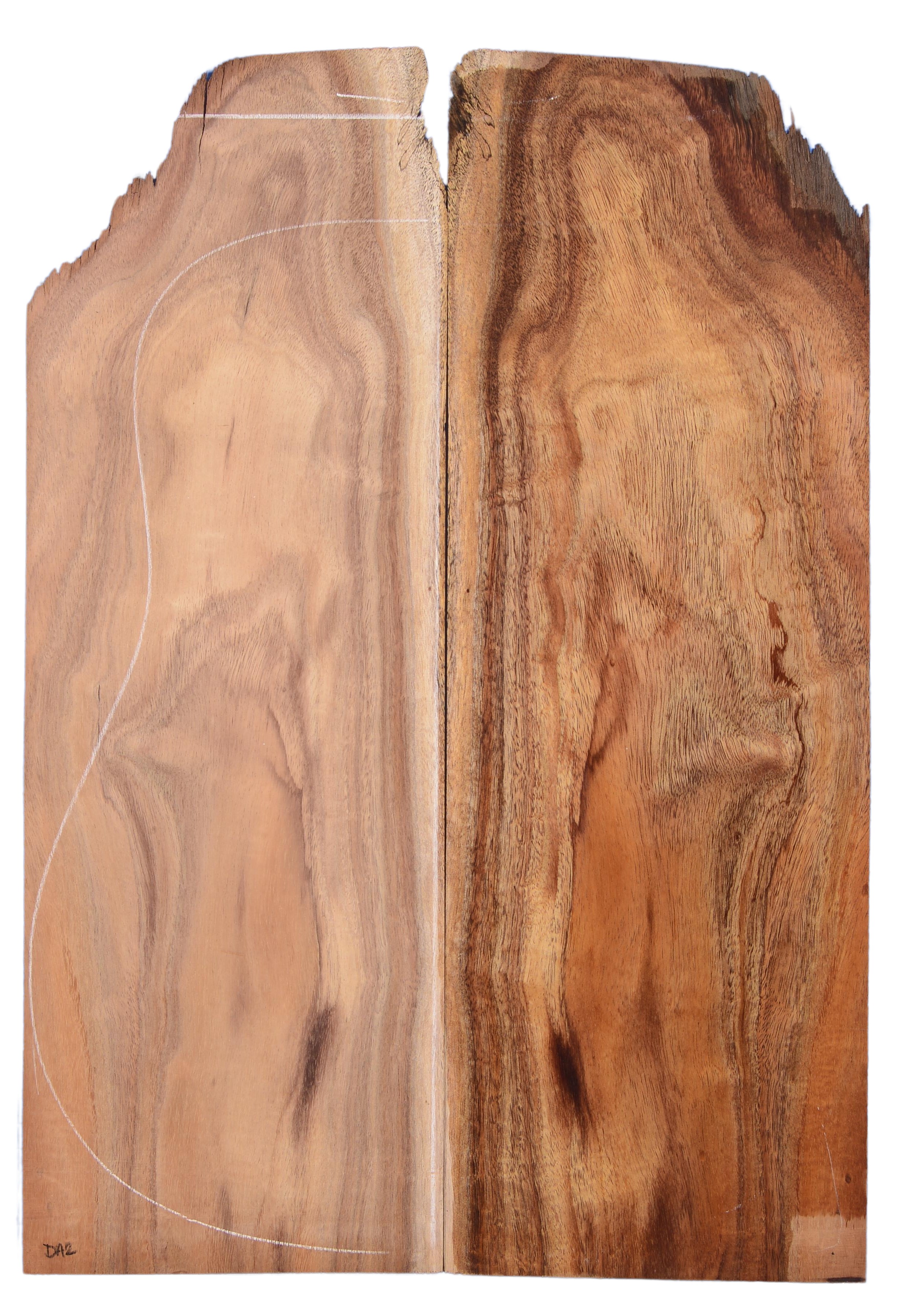 Koa GuitarBack2pcATC KOAMX.G.059