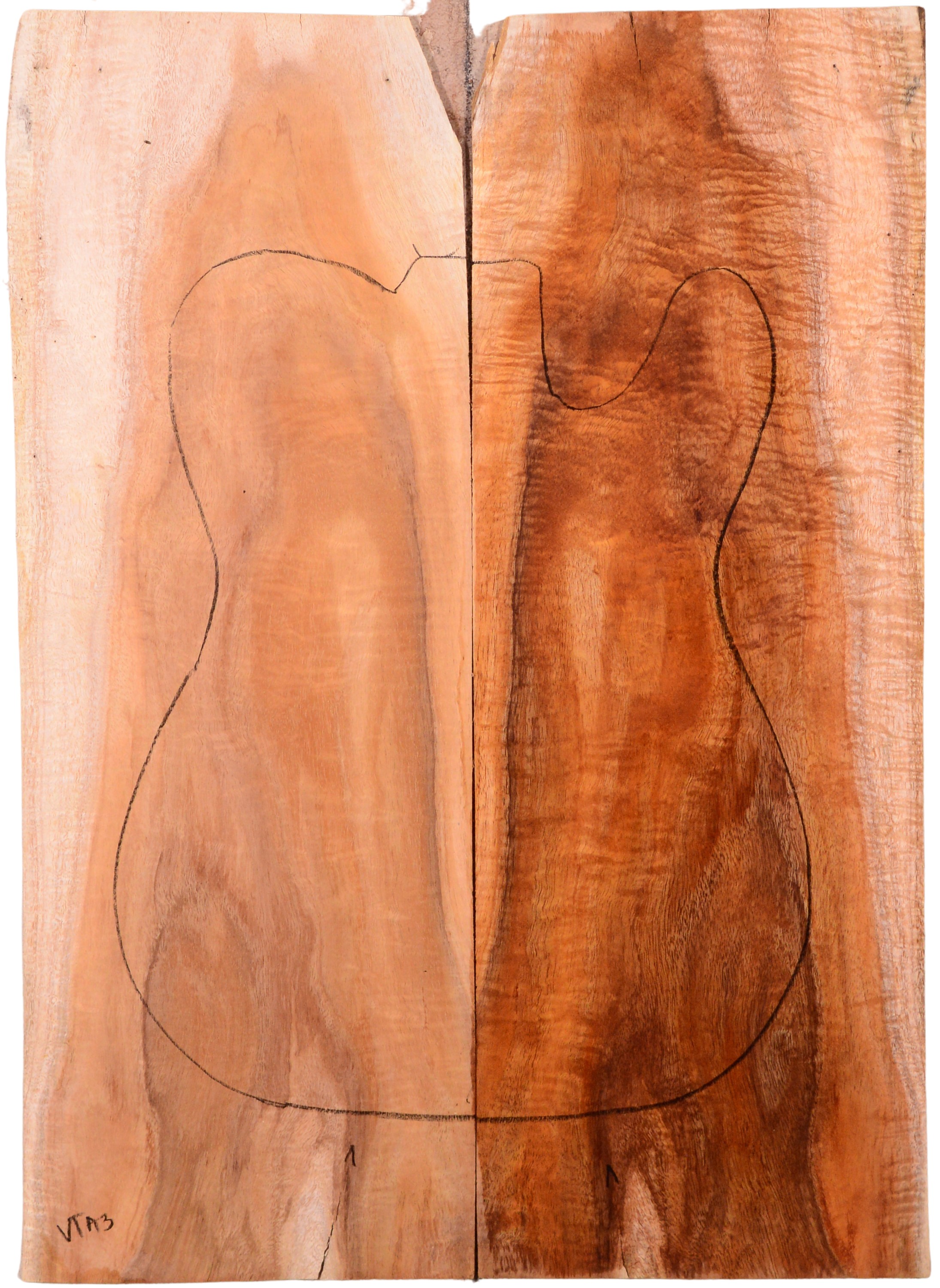 Koa GuitarSolidBodyTopATC KOASB.G.198