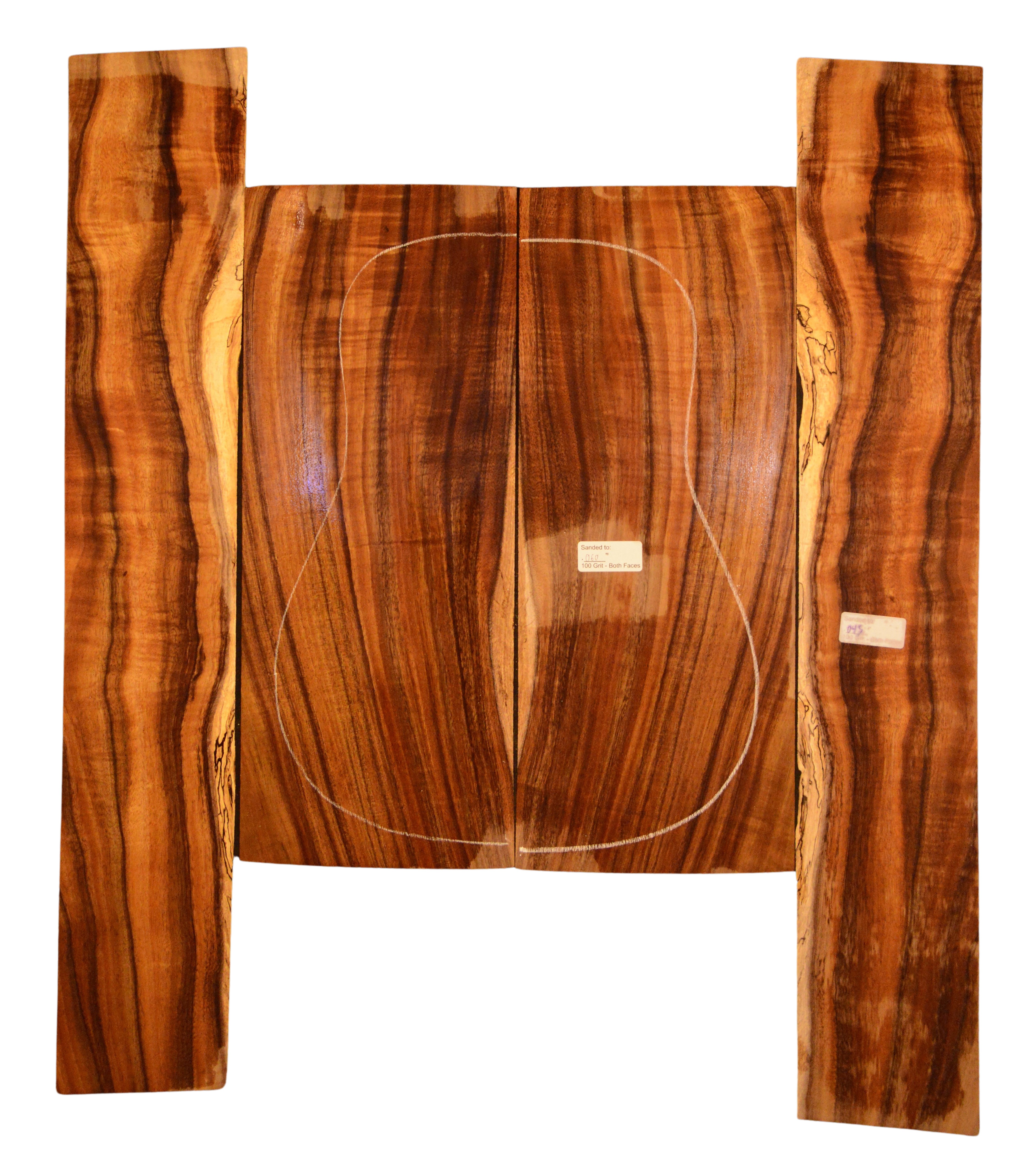 Koa GuitarSet4pcATC L021482.G.005