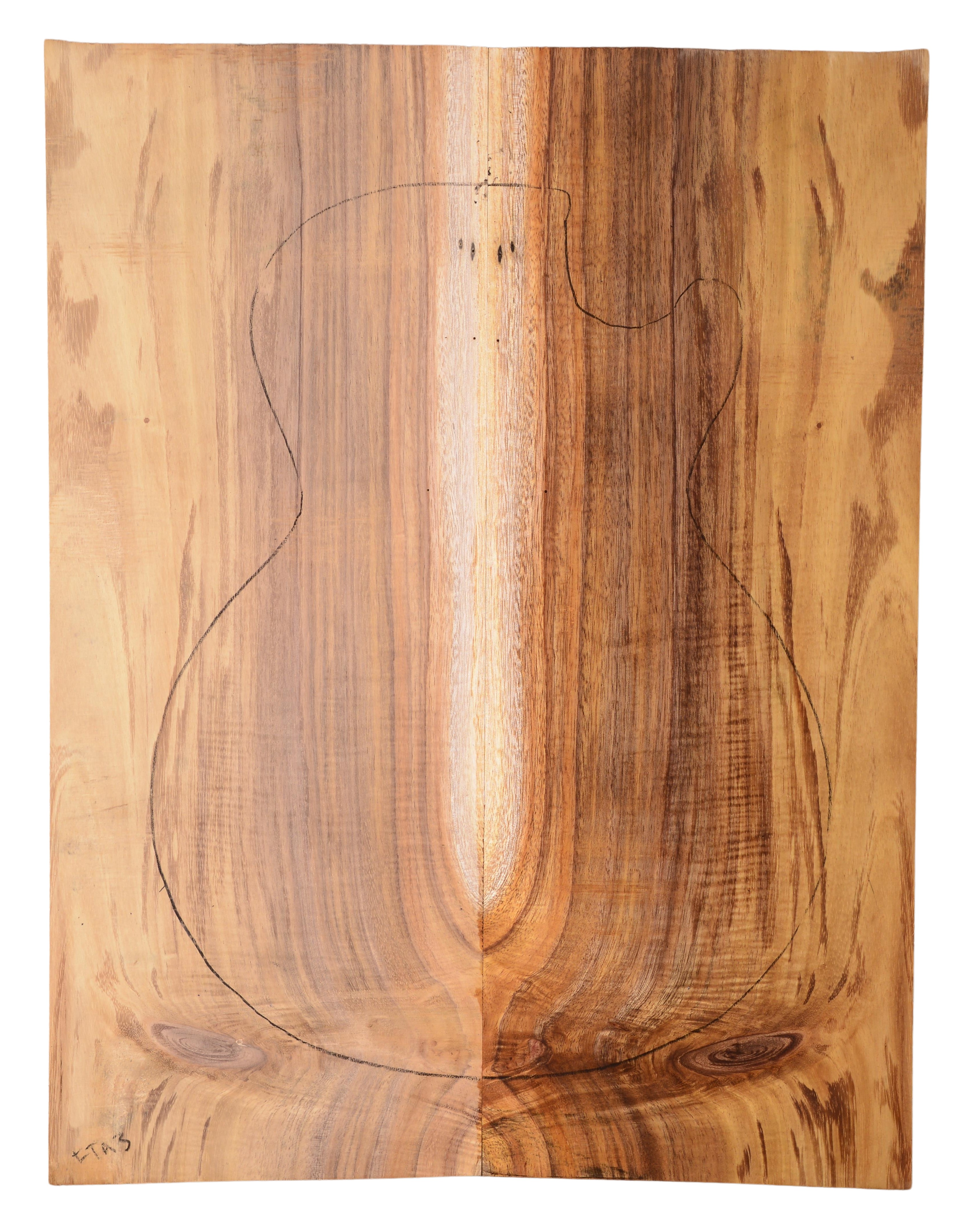 Koa GuitarSolidBodyTopATC L022965.G.024