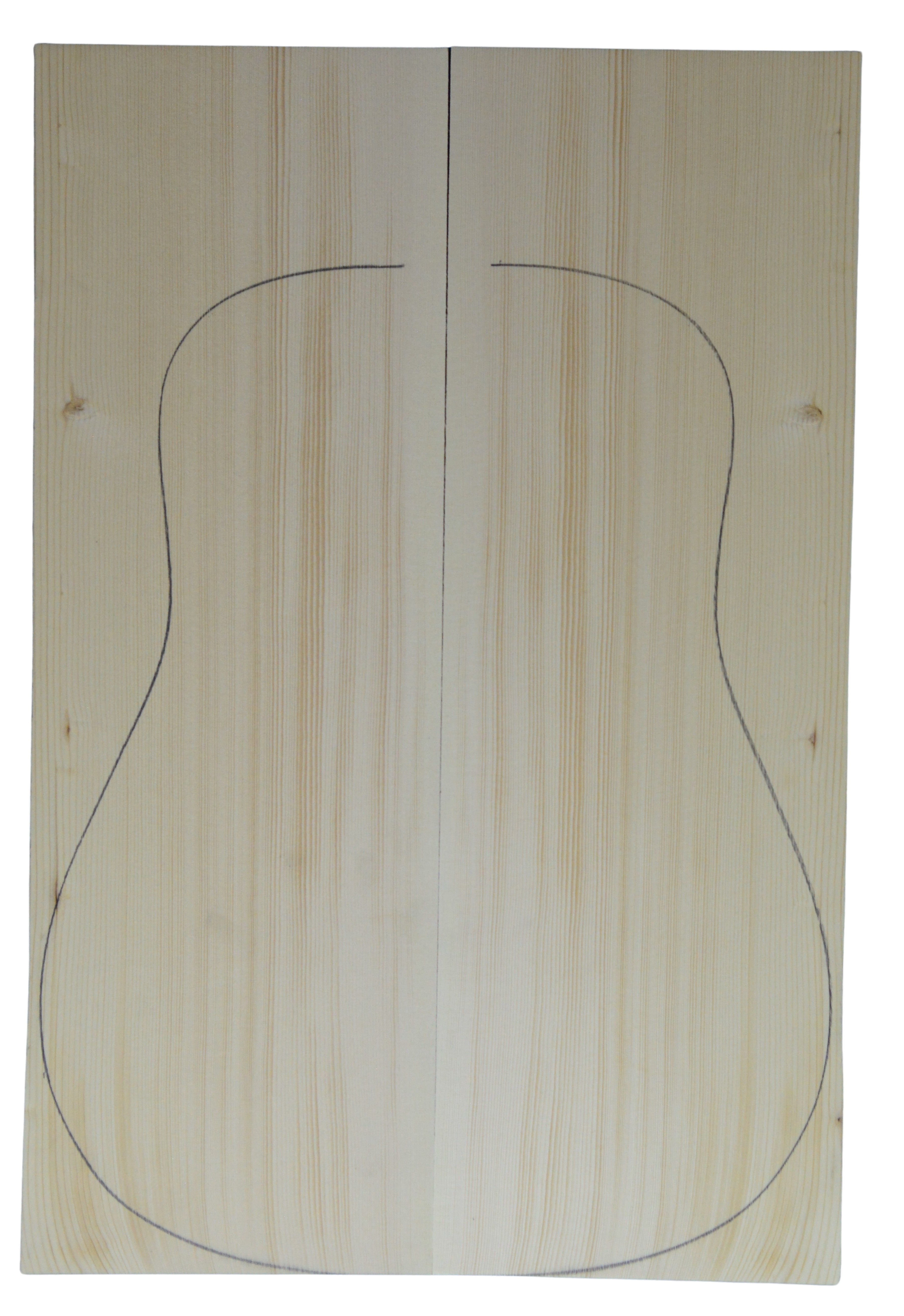 Spruce (Red) GuitarSoundboard L026346.G.174