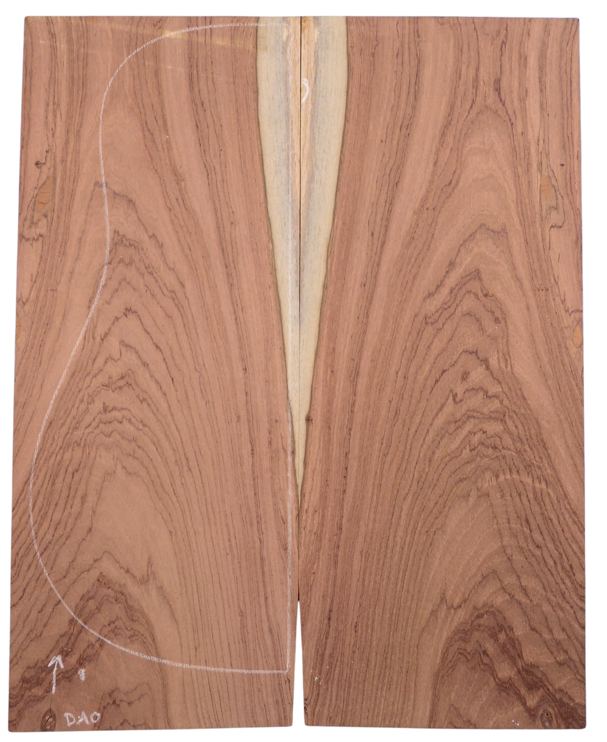 Rosewood (Nicaraguan) GuitarBack2pcATC L20072.G.048