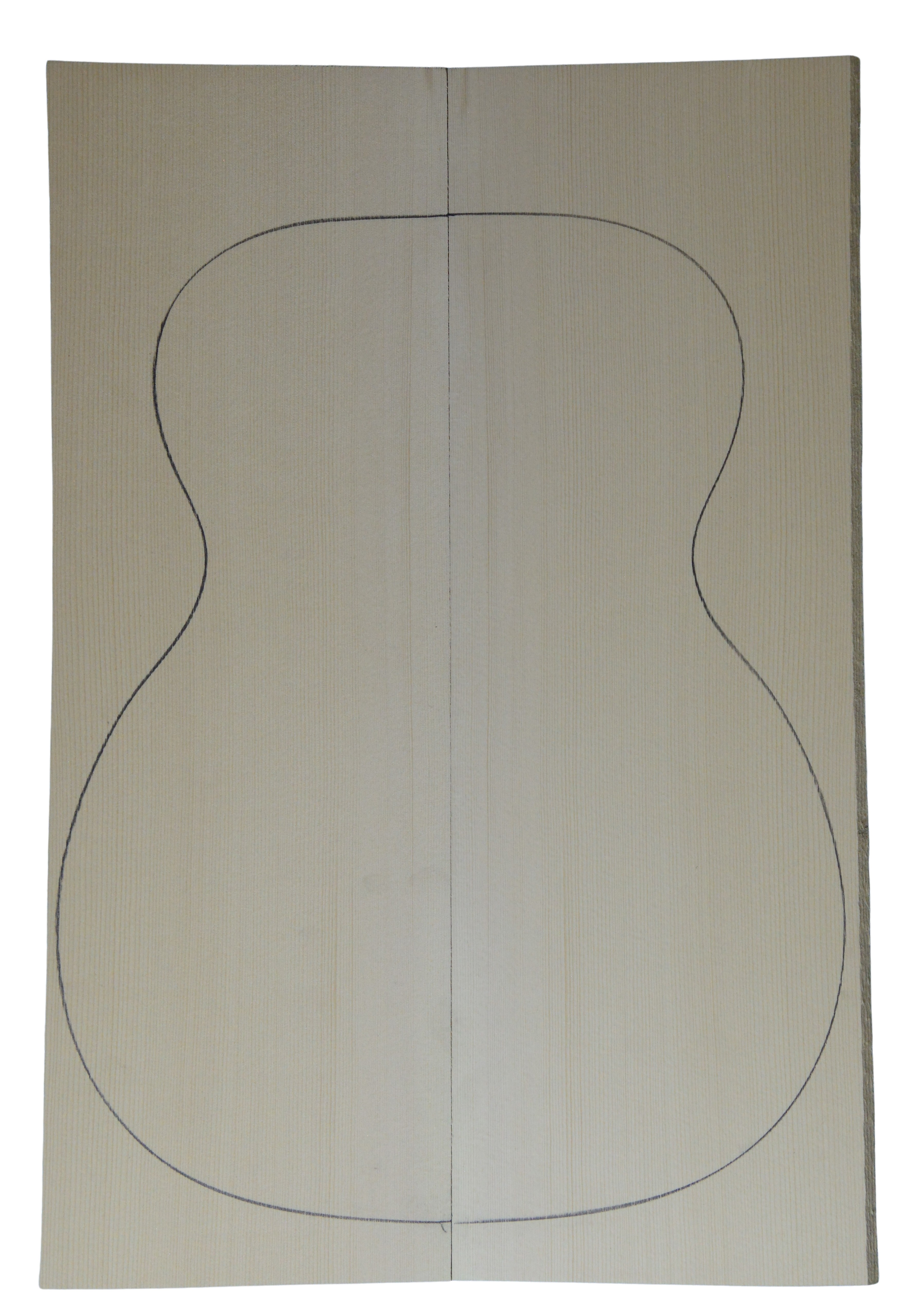 Spruce (Red) GuitarSoundboard L026346.G.138