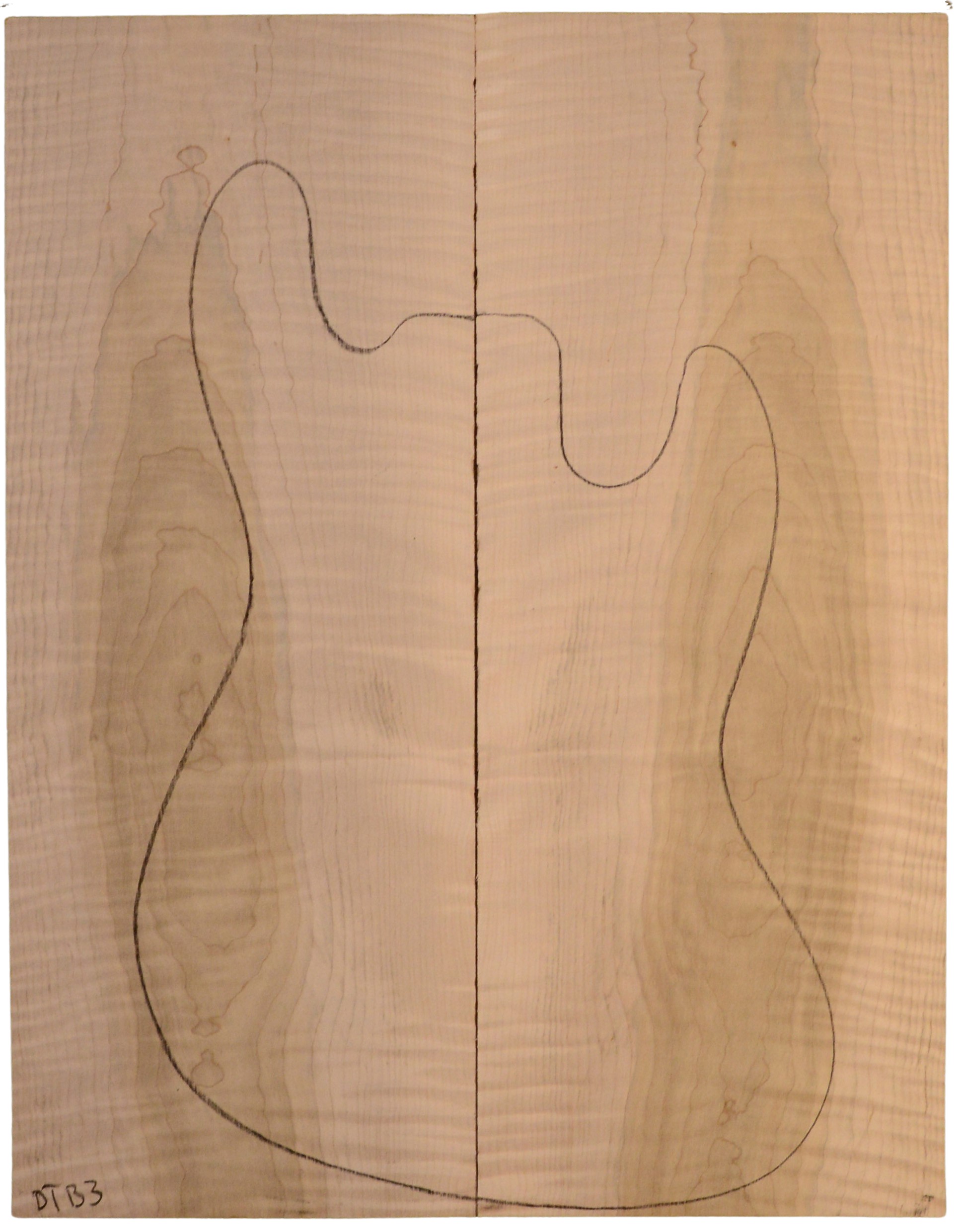 Maple (Soft) GuitarSolidBodyTopATC L15449.G.001
