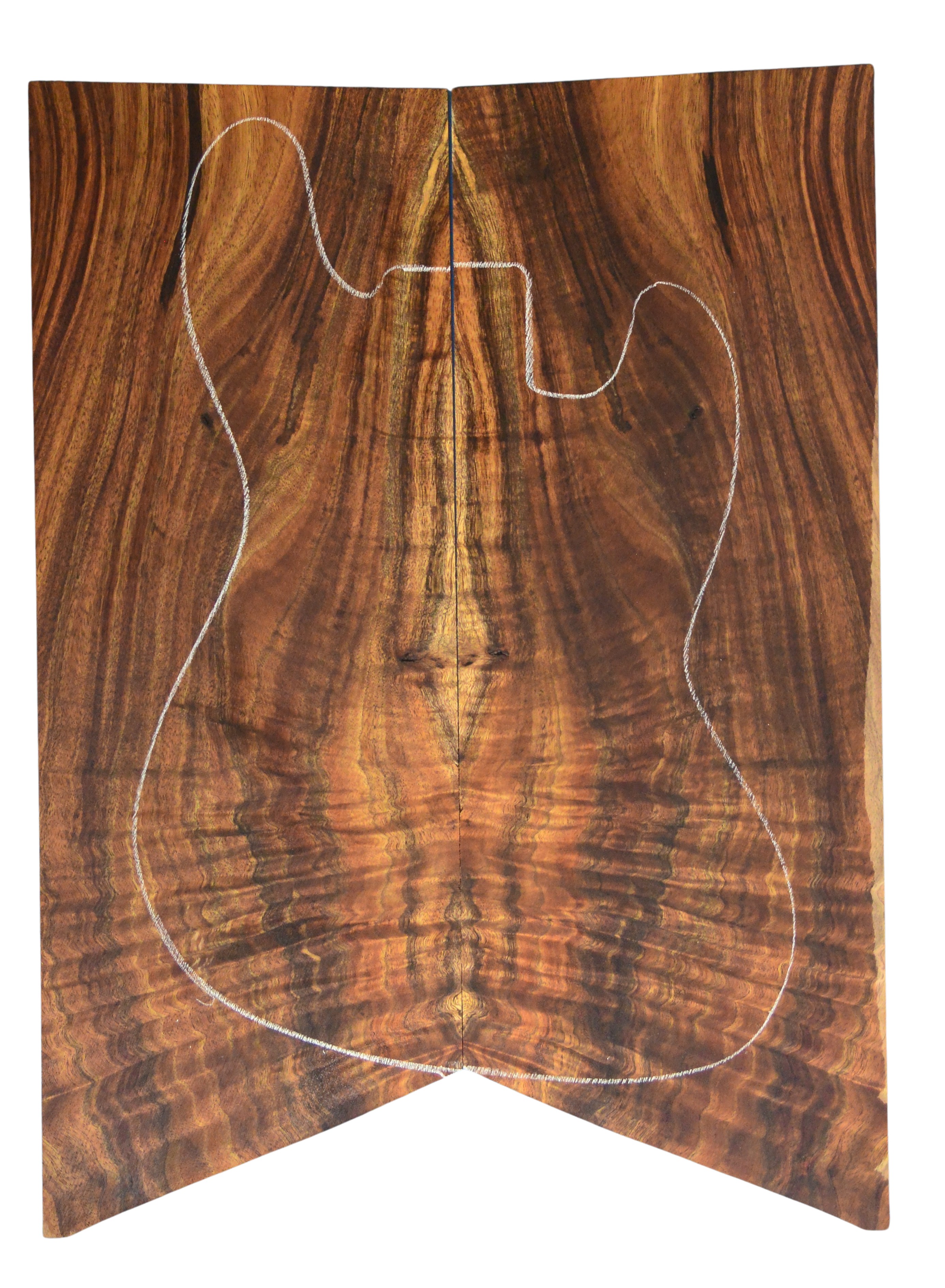 Koa GuitarSolidBodyTopATC L026347.G.051