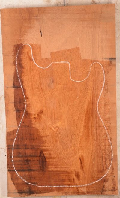 Mahogany (Genuine) GuitarBillet GMAH.G.022